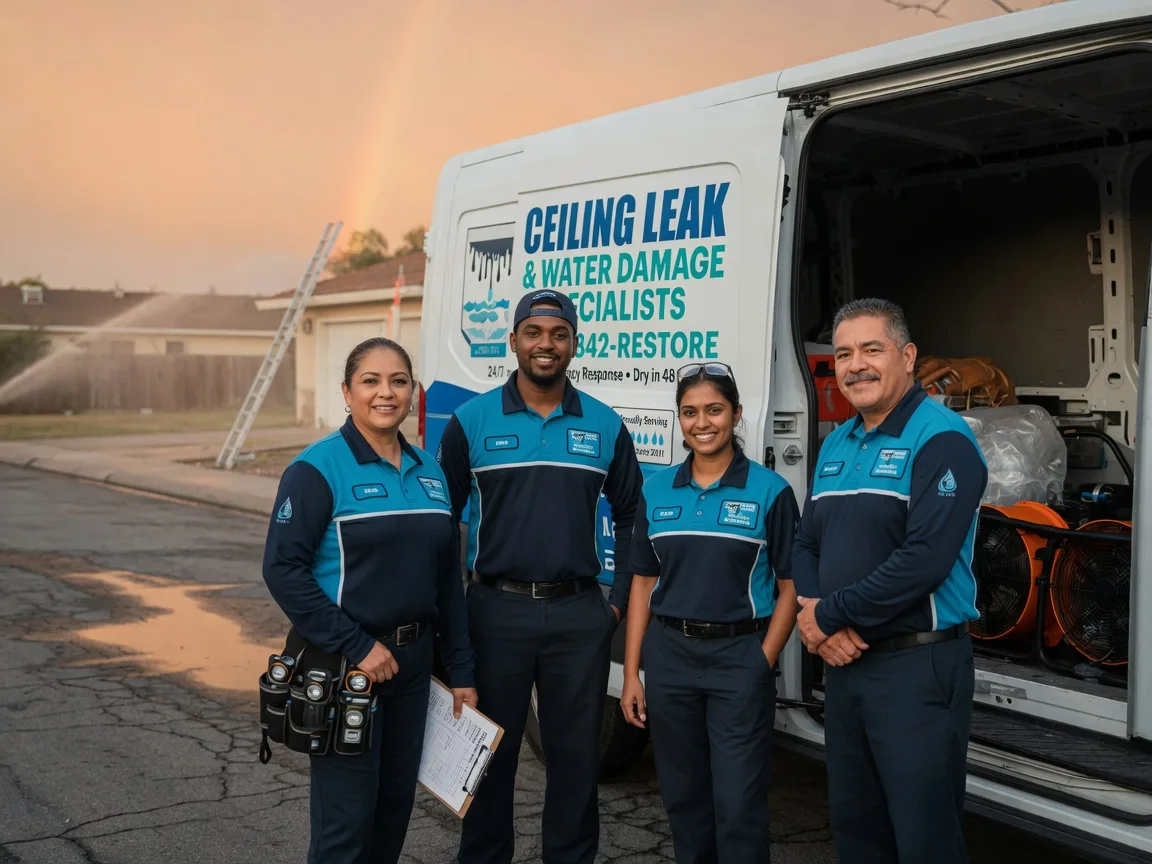 Ceiling Leak Cleanup company in Dunbridge, OH