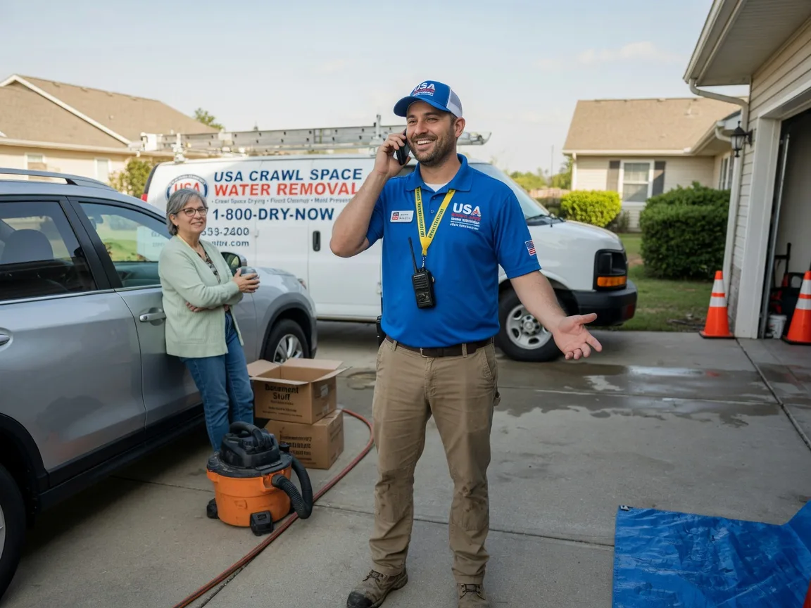 Crawl Space Water Removal Dunbridge, OH FAQs
